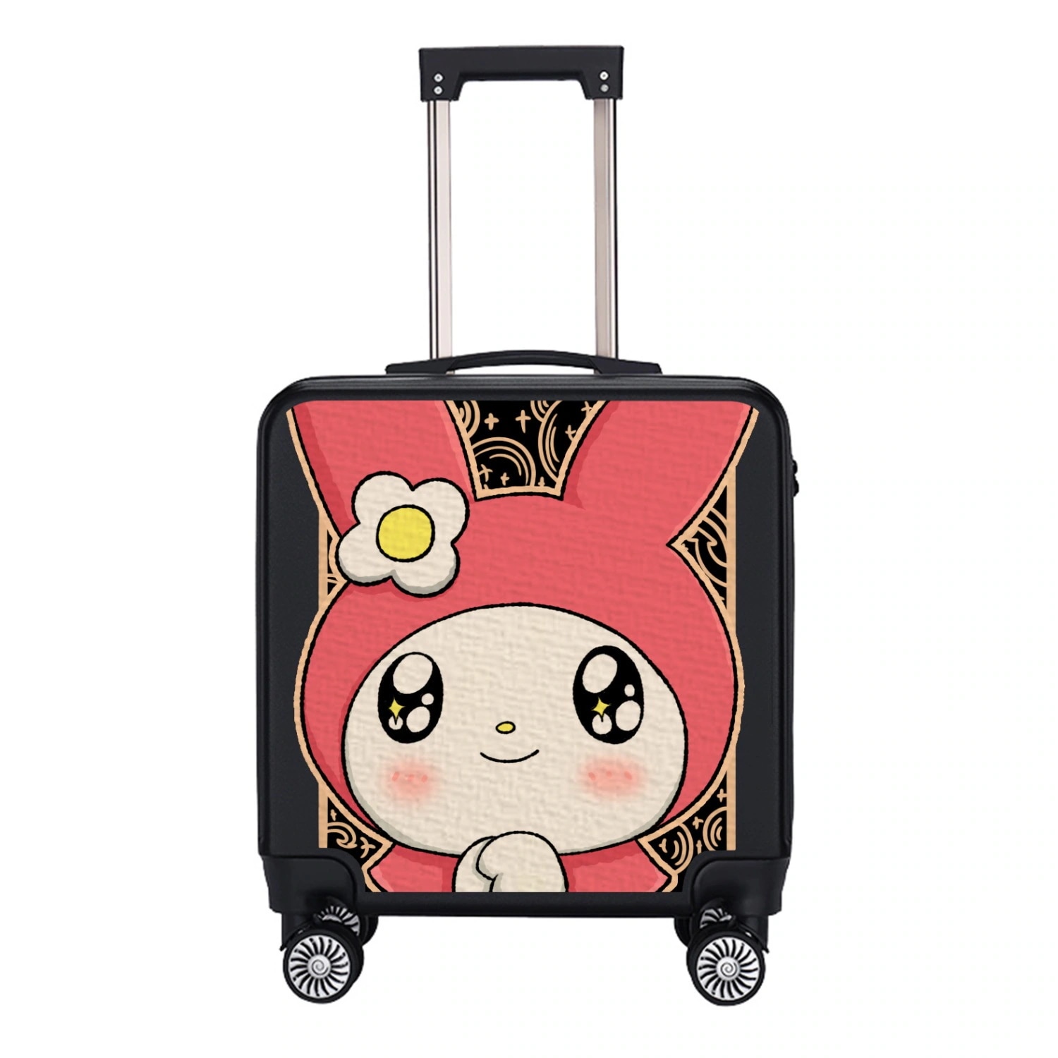 クロミスーツケースかわいい旅行箱スーツケース漫画暗号箱小型軽量誕生プレゼント万向輪