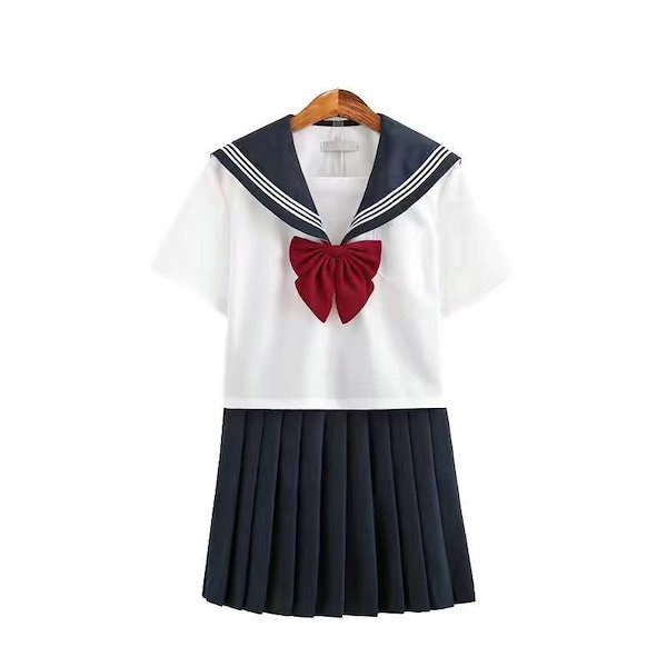 Qoo10] 新作！レディースセーラー服 スカートCO