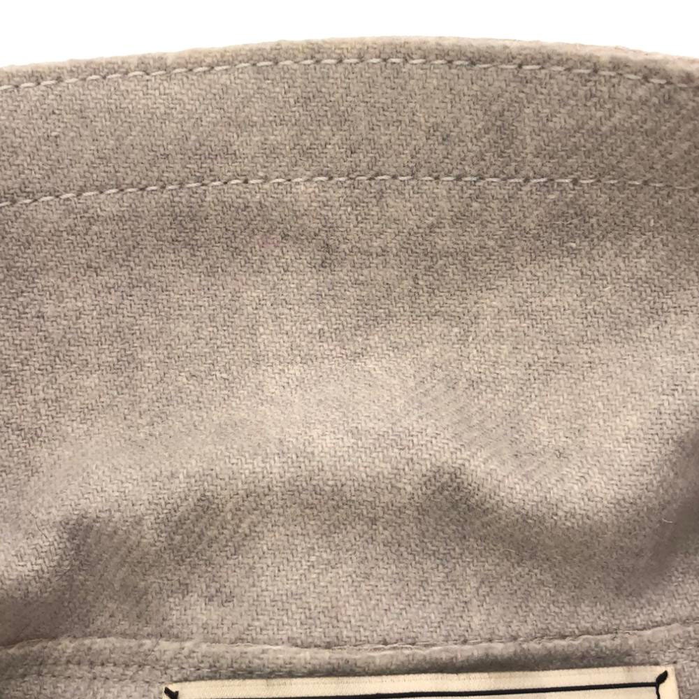 ウールブレンド ステンカラーコート 36 ライトグレー ロング レディース ウールブレンド ステンカラーコート 36 ライトグレー ロング レディース