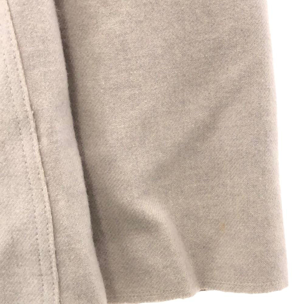 ウールブレンド ステンカラーコート 36 ライトグレー ロング レディース ウールブレンド ステンカラーコート 36 ライトグレー ロング レディース