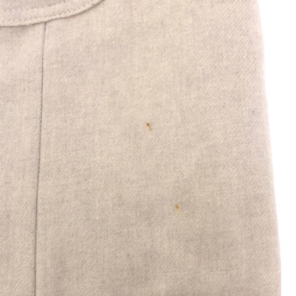 ウールブレンド ステンカラーコート 36 ライトグレー ロング レディース ウールブレンド ステンカラーコート 36 ライトグレー ロング レディース