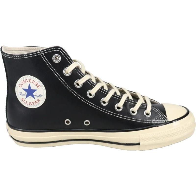 正規品 レザー オールスター US ハイ ブラック 正規品 レザー オールスター US ハイ ブラック