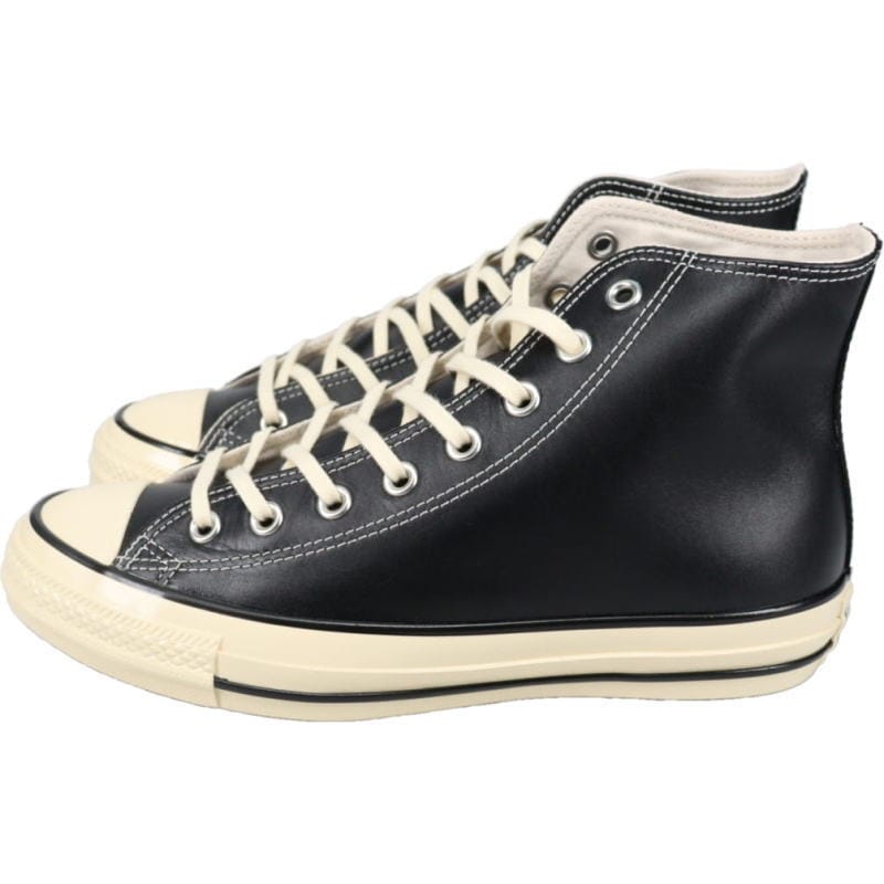 正規品 レザー オールスター US ハイ ブラック 正規品 レザー オールスター US ハイ ブラック