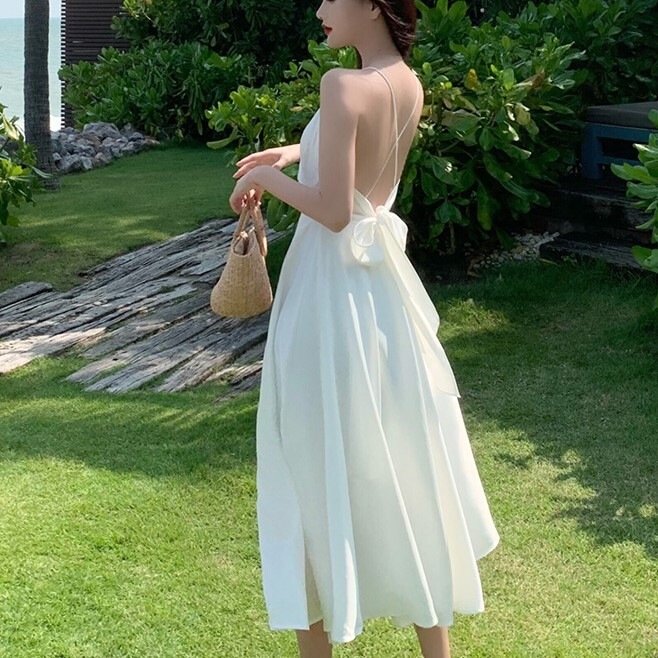 フレアワンピース ホワイト オレンジ ワンピース スリム 細身 ストレート スマート かわいい フレアワンピース ホワイト オレンジ ワンピース スリム 細身 ストレート スマート かわいい