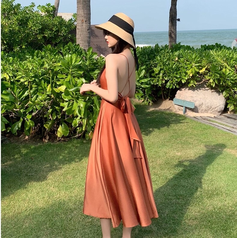 フレアワンピース ホワイト オレンジ ワンピース スリム 細身 ストレート スマート かわいい フレアワンピース ホワイト オレンジ ワンピース スリム 細身 ストレート スマート かわいい