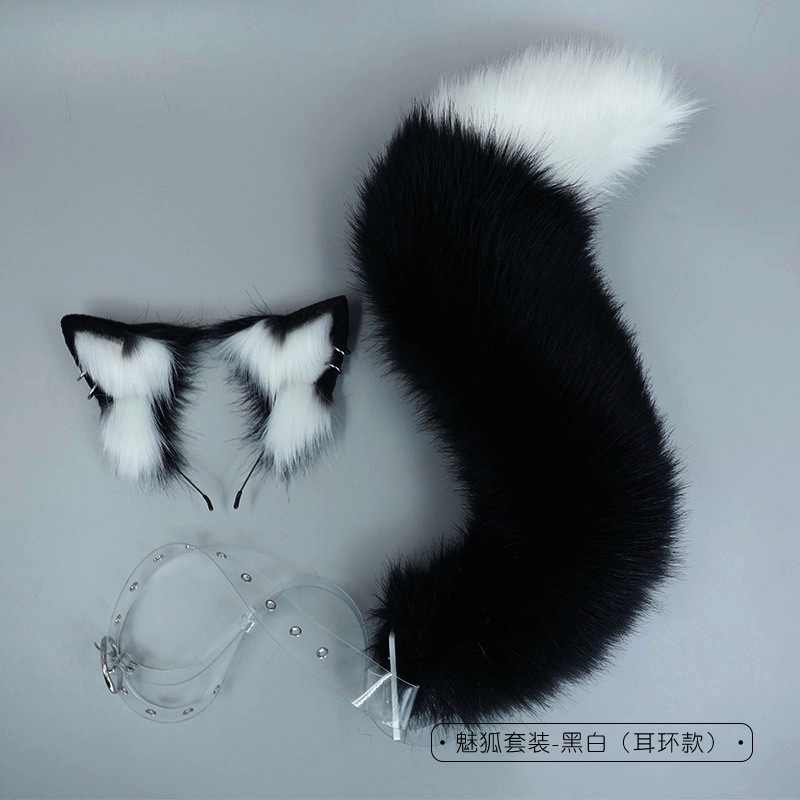 【急速出荷】ロリータチャームキツネキツネ耳ぬいぐるみヘッドバンド動物しっぽ手作り擬似動物耳動物しっぽスーツ 【急速出荷】ロリータチャームキツネキツネ耳ぬいぐるみヘッドバンド動物しっぽ手作り擬似動物耳動物しっぽスーツ
