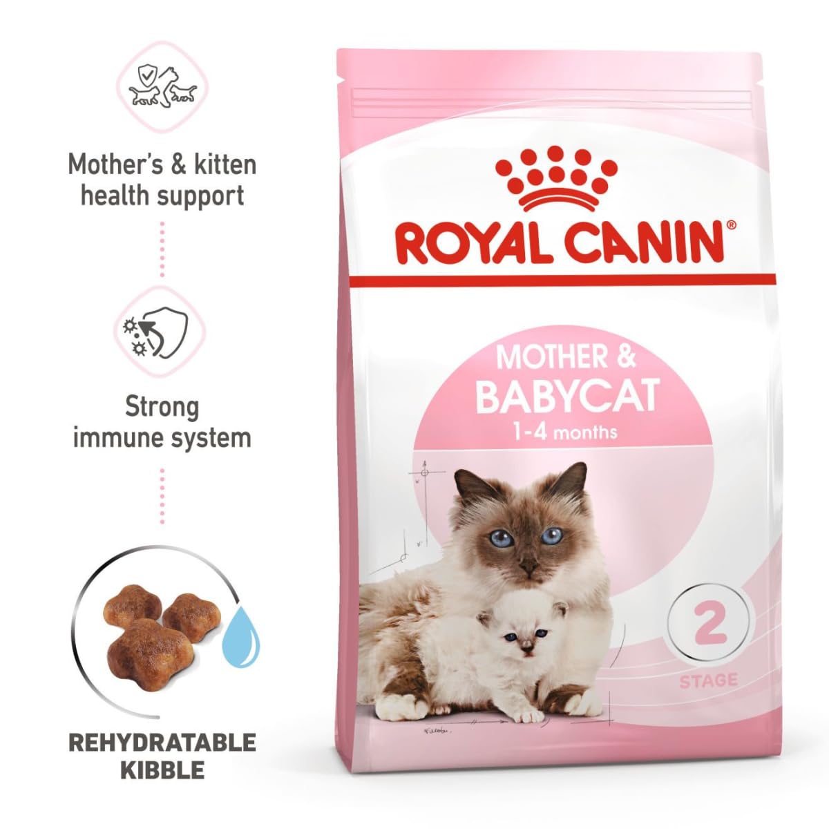 4kg×2袋★ロイヤルカナン　成長前期の子猫用 マザー&ベビーキャットフード ロイヤルカナン 子猫 マザー&ベビーキャット 成長前期の子猫用 4kg×4袋