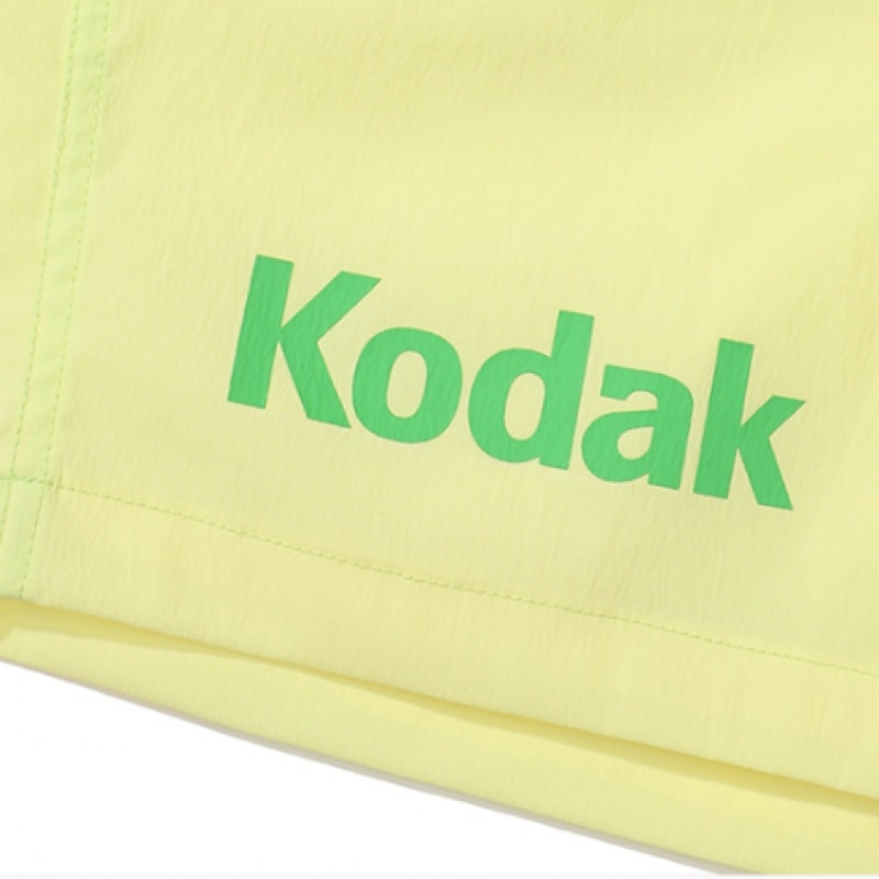 コダックアパレル K カラーブロックショーツ LIME
