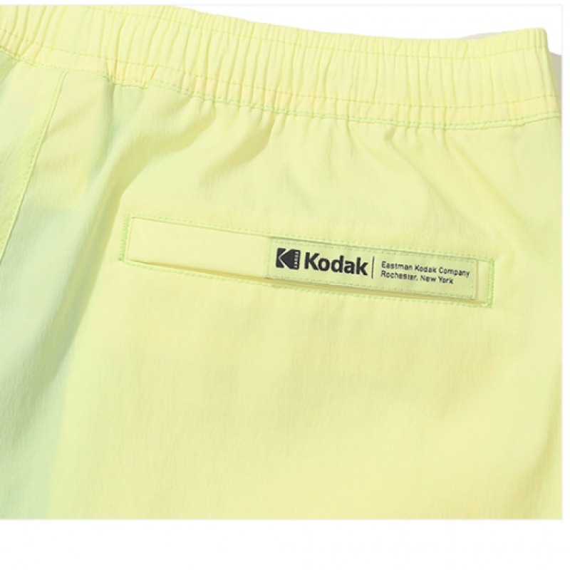 コダックアパレル K カラーブロックショーツ LIME