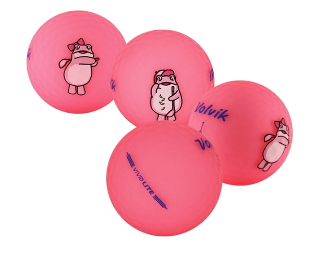 JINRO ヒキガエル ビビッド ロング 4ピース + ボールマーカーセット(PINK)