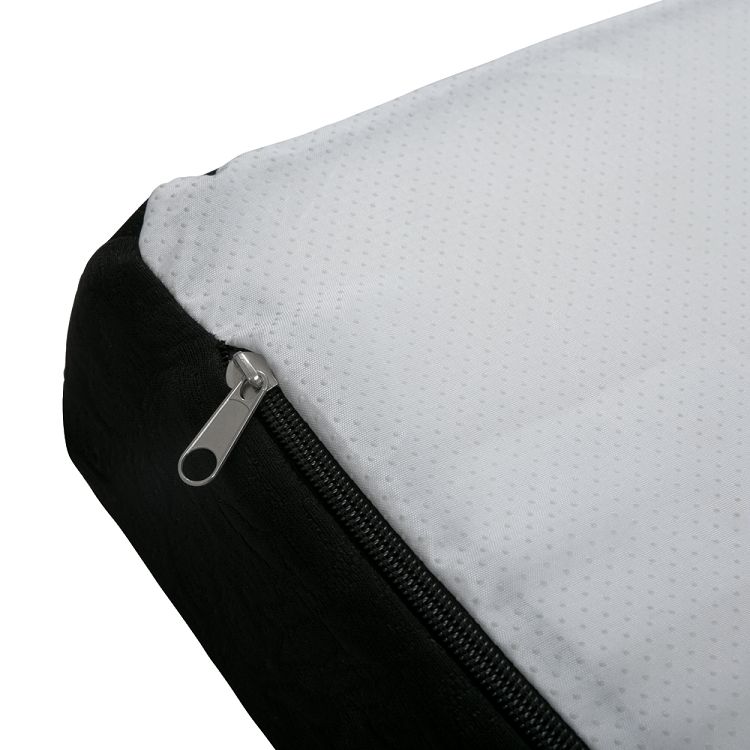 10cm高反発マットレス シングル ブラック 25D 120N S Black