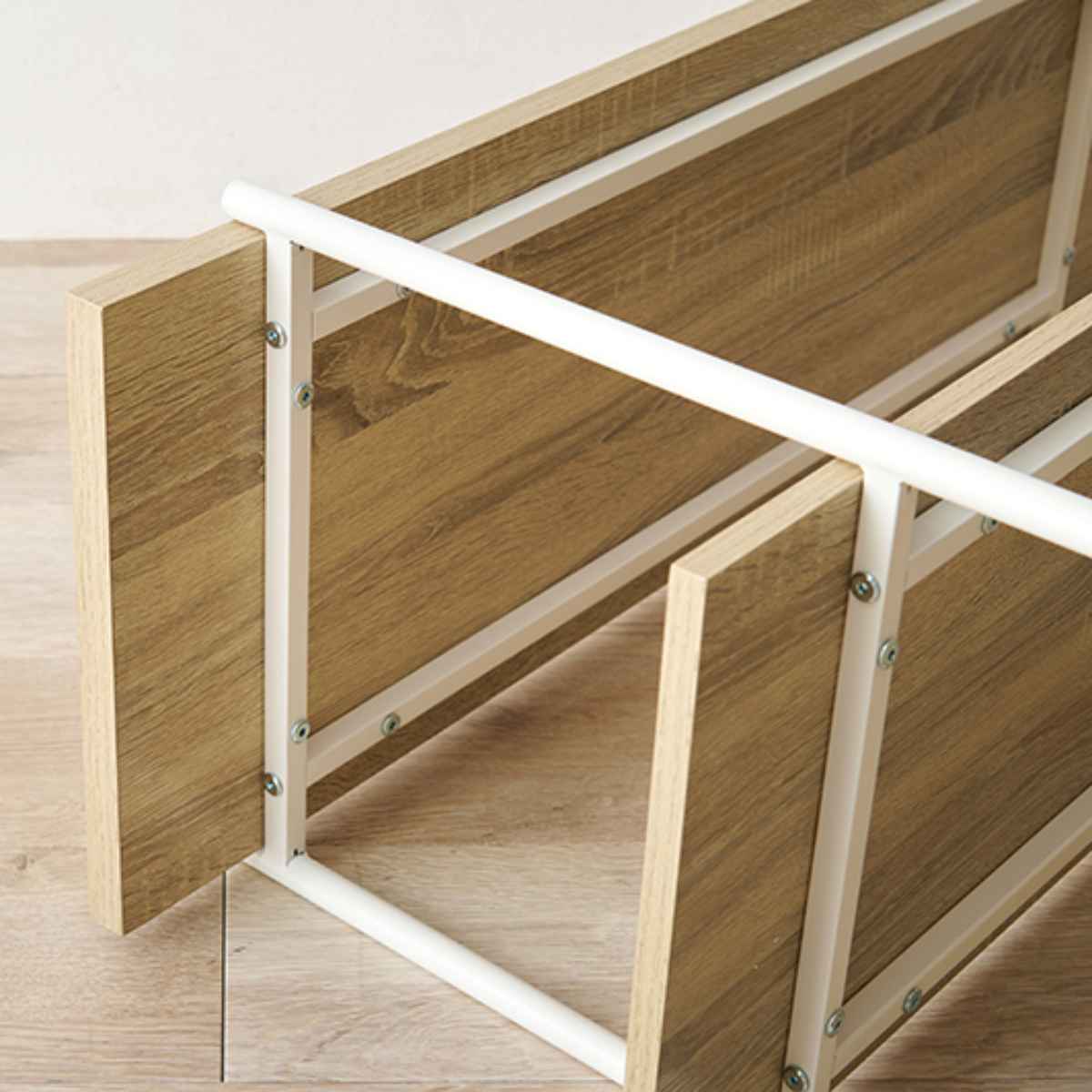 オープンラック 3段 韓国インテリア風 幅100cm ラック シェルフ 収納 棚 飾り棚 韓国風 ディスプレイ オープンシェルフ 本棚 収納ラック 淡色 おしゃれ