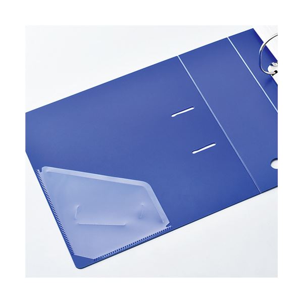 (まとめ) リヒトラブ リクエスト D型リングファイル A4タテ 2穴 450枚収容 背幅56mm 赤 G2240-3 1冊 (×30セット)