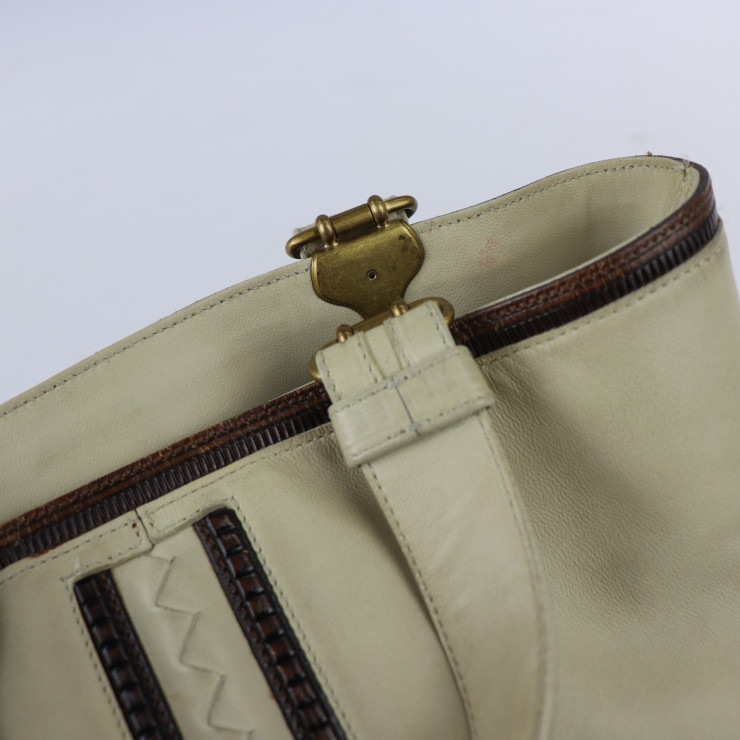 BOTTEGAVENETA ボッテガヴェネタ ハンドバッグ 162208 バッグ レザー ライトベージュ系 ゴールド金具 トートバッグ【本物保証】 BOTTEGAVENETA ボッテガヴェネタ ハンドバッグ 162208 バッグ レザー ライトベージュ系 ゴールド金具 トートバッグ【本物保証】