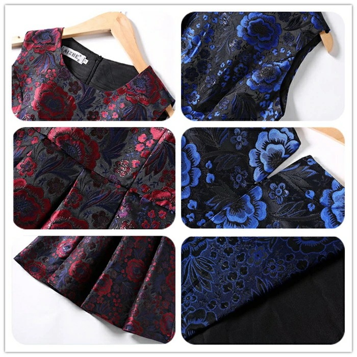 【即納】パーティードレス 結婚式 花柄 ワンピース フォーマルドレス お呼ばれ ドレス フォーマル 服 服装 ミセス ブライズメイド 大人 上品 20代30代40代 大きいサイズ 春 夏 秋 冬 パー