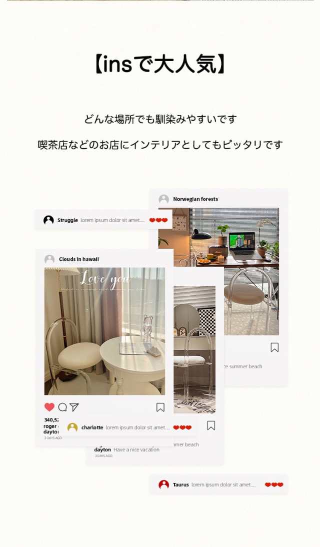 新品入荷 ins人気 北欧風 透明椅子 韓国インテリア 組立簡単 可愛い シンプル クリアチェア 雰囲気作り 新品入荷 ins人気 北欧風 透明椅子 韓国インテリア 組立簡単 可愛い シンプル クリアチェア 雰囲気作り