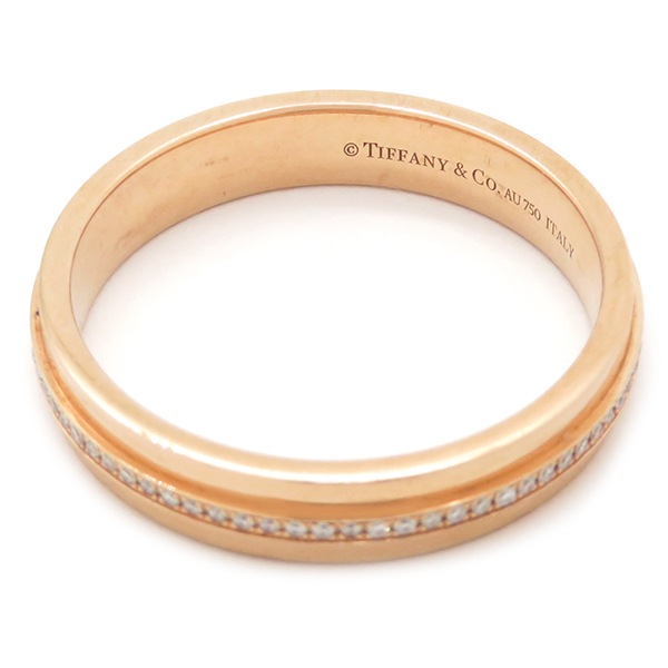 ティファニー Tトゥルー ナロー リング 750 K18PG 9号 3505 楽天市場】ティファニー TIFFANY&Co. Tトゥルーナロー リング