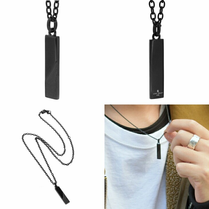 ネックレス メンズ トライ サンドプレート ステンレス LH-03NE0195 【ネコポス】 ネックレス メンズ トライ サンドプレート ステンレス LH-03NE0195 【ネコポス】