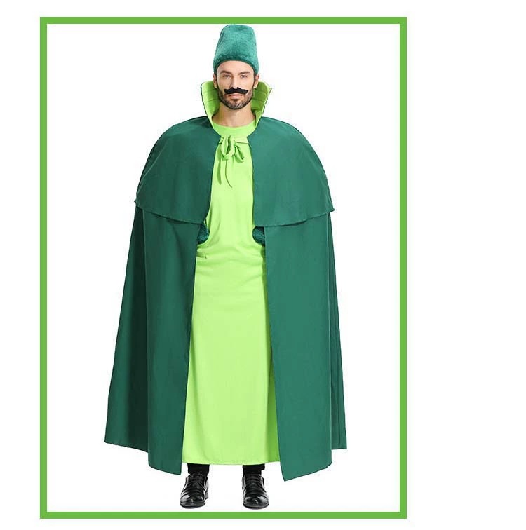 ハロウイン衣装 大人 オズの魔法使い オズ国 兵士 キャラクター衣装 マント マント着 ガウン着 ひげ 衛兵 ガード 貴族 伯爵 王冠 王子様 国王様 大人用 男性 メンズ 衣装 コスプレ 緑 セット ハロウイン衣装 大人 オズの魔法使い オズ国 兵士 キャラクター衣装 マント マント着 ガウン着 ひげ 衛兵 ガード 貴族 伯爵 王冠 王子様 国王様 大人用 男性 メンズ 衣装 コスプレ 緑 セット