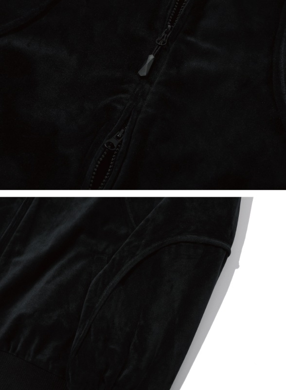 【CPGN STUDIO】 Velvet Racing Track Jacket