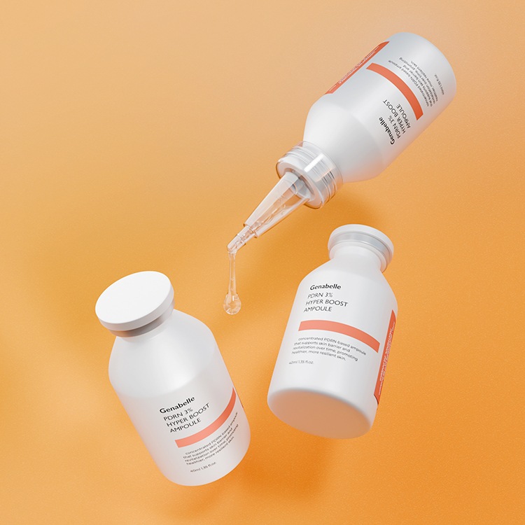 [25SS/New]PDRN 3% 高含量 ハイパースキン ブースター サーモンアンプル 40ml #パンテノール 20,000ppm #サーモンPDRN 30,000ppm #3重ヒアルロン酸