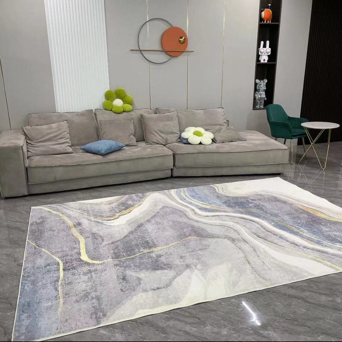 感 イミテーション カシミヤ ローテーブル ソファー 絨毯 シンプル 風 オシャレ 寝室 カーペット