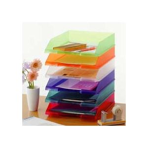 (まとめ) クルーズ スケルトンカラーレタートレーA4タテ ブルー LT-500BL 1セット(3個) (×10セット) (まとめ) クルーズ スケルトンカラーレタートレーA4タテ ブルー LT-500BL 1セット(3個) (×10セット)