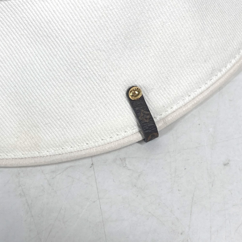 ハット M7055S シャポーLV シティー ハット帽 帽子 バケットハット ボブハッ コットン ホワイト ハット M7055S シャポーLV シティー ハット帽 帽子 バケットハット ボブハッ コットン ホワイト