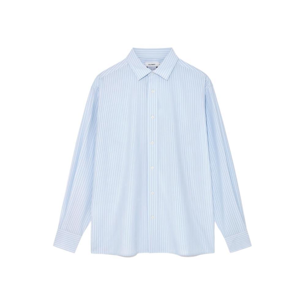 GLOWNY WILLY BOXY SHIRT BABY BLUE STRIPE GY25LWSH002BB GLOWNY WILLY BOXY SHIRT BABY BLUE STRIPE GY25LWSH002BB