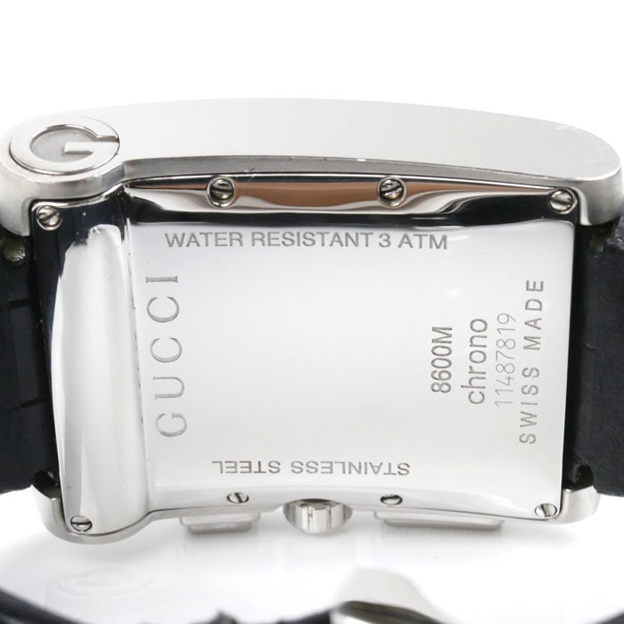 GUCCI グッチ Gメトロ クロノグラフ 腕時計 電池式 YA086307/8600M メンズ 中古