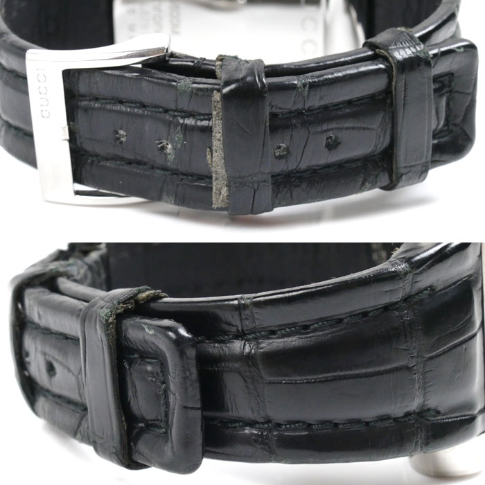 GUCCI グッチ Gメトロ クロノグラフ 腕時計 電池式 YA086307/8600M メンズ 中古