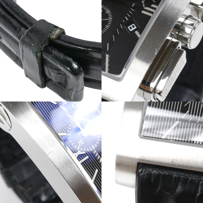 GUCCI グッチ Gメトロ クロノグラフ 腕時計 電池式 YA086307/8600M メンズ 中古