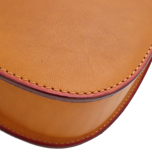 ソメス SOMES 2WAYバッグ ドレッサージュ サドルショルダーS 牛革 ブラウン ゴールド金具 茶 ソメスサドル SOMES SADDLE ショルダーバッグ ハンドバッグ 【保存袋】【中古】