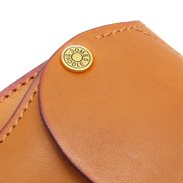 ソメス SOMES 2WAYバッグ ドレッサージュ サドルショルダーS 牛革 ブラウン ゴールド金具 茶 ソメスサドル SOMES SADDLE ショルダーバッグ ハンドバッグ 【保存袋】【中古】