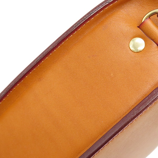 ソメス SOMES 2WAYバッグ ドレッサージュ サドルショルダーS 牛革 ブラウン ゴールド金具 茶 ソメスサドル SOMES SADDLE ショルダーバッグ ハンドバッグ 【保存袋】【中古】