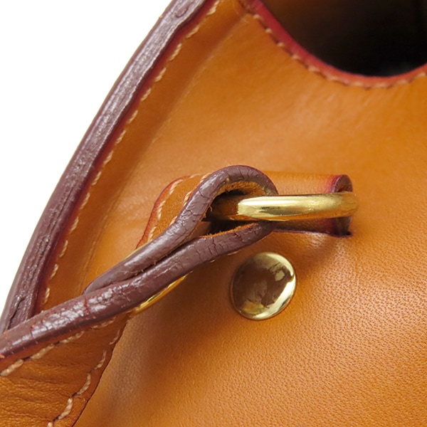 ソメス SOMES 2WAYバッグ ドレッサージュ サドルショルダーS 牛革 ブラウン ゴールド金具 茶 ソメスサドル SOMES SADDLE ショルダーバッグ ハンドバッグ 【保存袋】【中古】