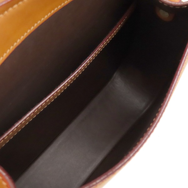 ソメス SOMES 2WAYバッグ ドレッサージュ サドルショルダーS 牛革 ブラウン ゴールド金具 茶 ソメスサドル SOMES SADDLE ショルダーバッグ ハンドバッグ 【保存袋】【中古】