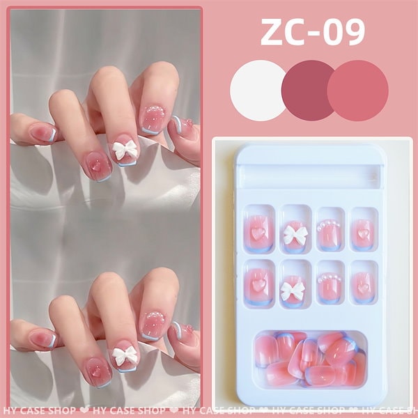 Qoo10] ネイルチップ つけ爪 キャッツアイ フッ
