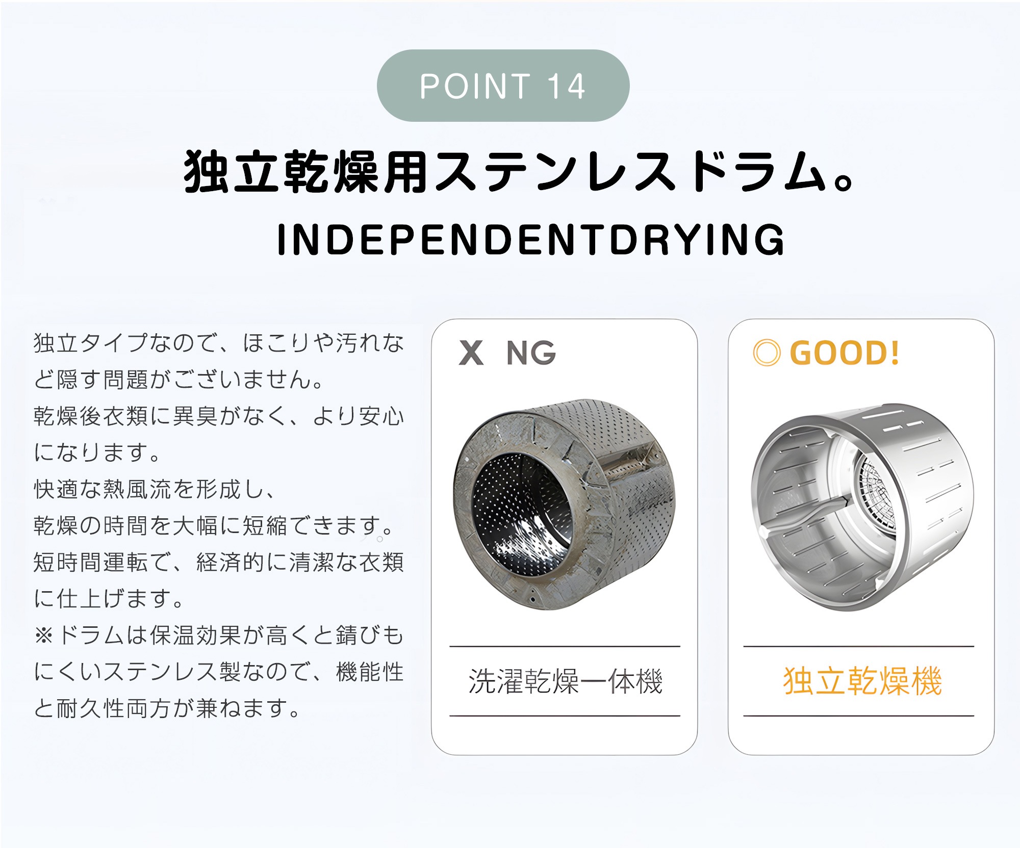 【国内発送】1679【目玉新作】衣類乾燥機 9kg 乾燥機 9キロ 大型 自動乾燥 温度調節 除湿 高温除菌 シワ取り ダイヤル式 大型衣類乾燥機 自動モード ドラム 家庭用 ウール コンパクト タイ_23