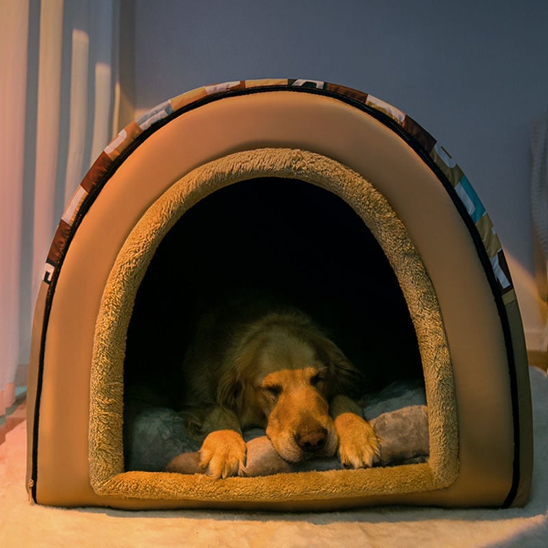 犬小屋 犬床家型 用　解体洗濯ができる 金毛犬屋 大型犬　四に通用する の保温ハウス　ワンちゃんハウス
