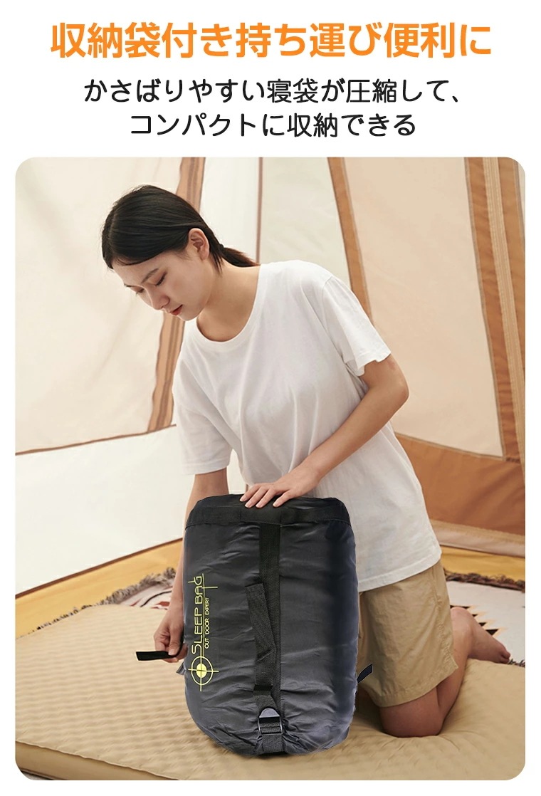 寝袋 冬用 コンパクト 動ける 人型 歩ける 災害用 軽量 寝袋 シュラフ 車中泊 寝袋 冬 着るシュラフ 着る寝袋 着て 動く ねぶくろ 暖房節約 ふんわり暖かい 防寒着 保温 ポリエステル 中綿