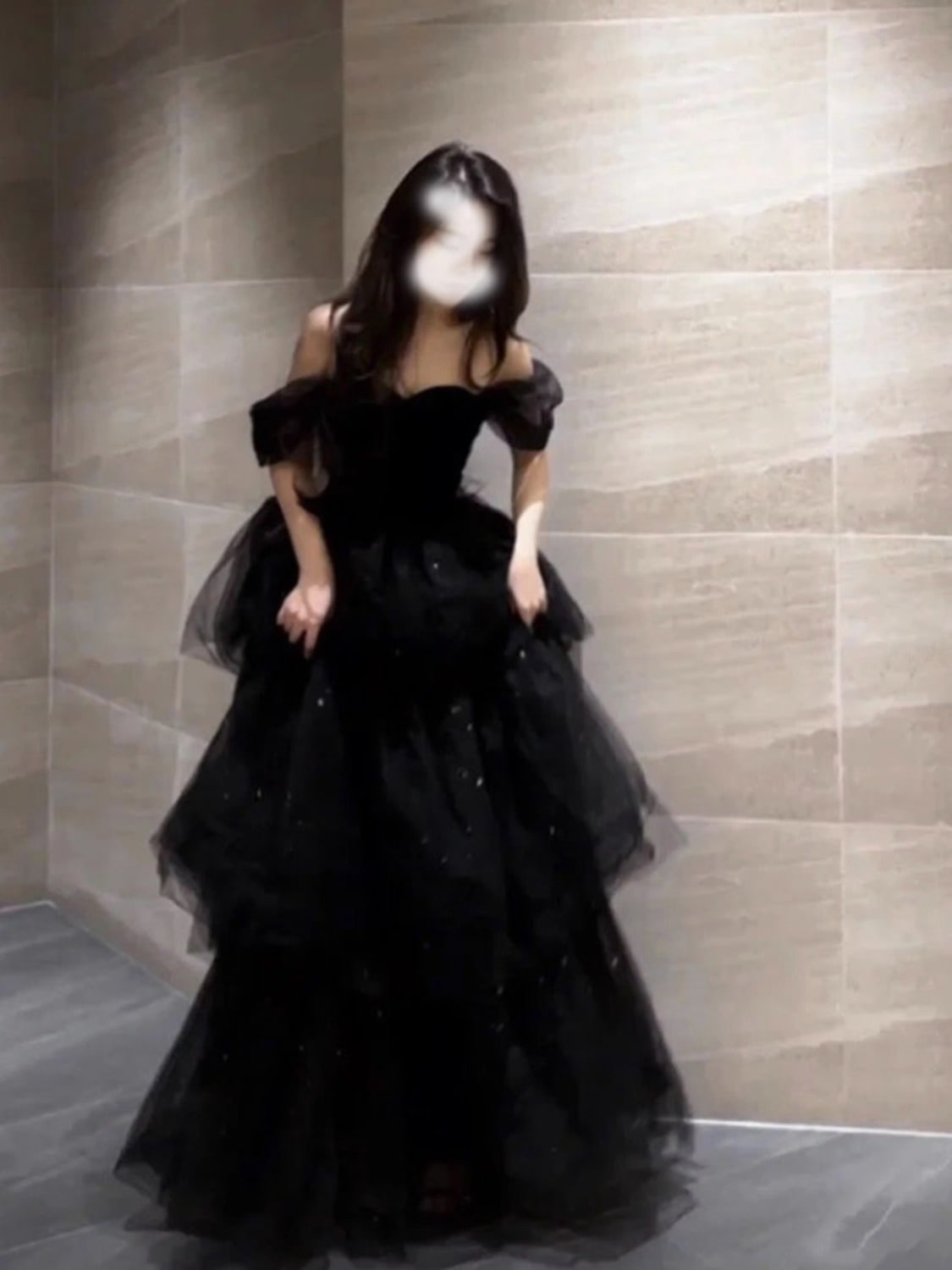 パーティードレス イブニングドレス2024新しいワンショルダーシニアセンス成人式卒業式パフォーマンス女性