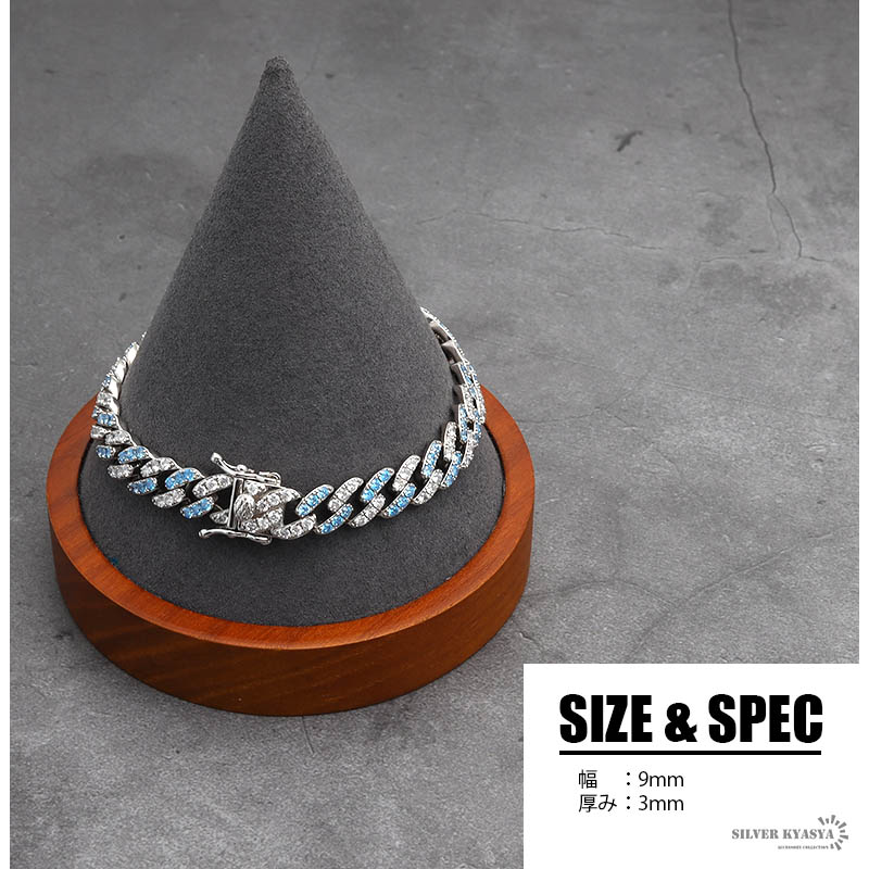 喜平 パヴェブレスレット [b355-mix]