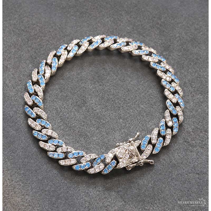 喜平 パヴェブレスレット [b355-mix]