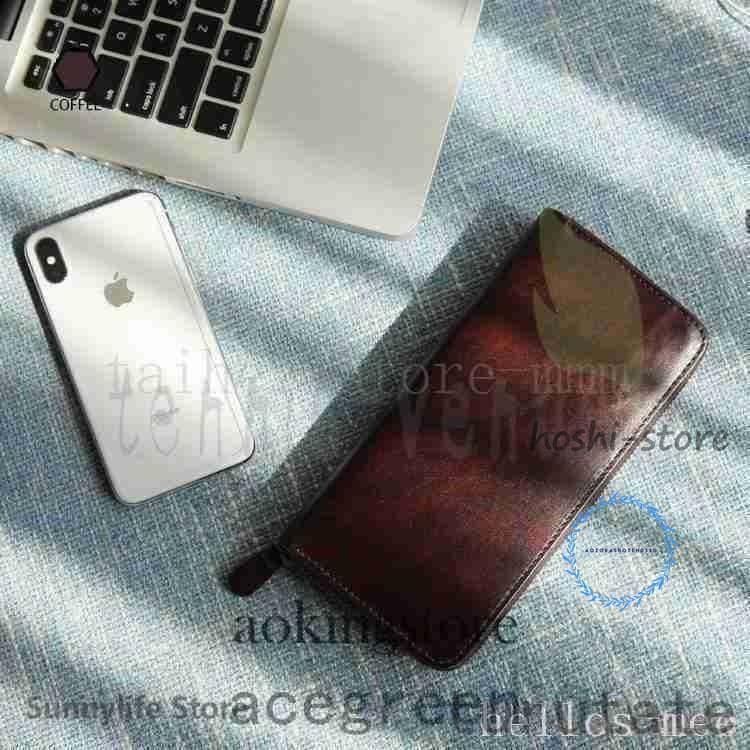 【本日のセール】新品多機能栃木レザー長財布ヌメ革本革レザーメンズ財布大容量ロングウォレットラウンドファスナー長財布LLQB0002 【本日のセール】新品多機能栃木レザー長財布ヌメ革本革レザーメンズ財布大容量ロングウォレットラウンドファスナー長財布LLQB0002