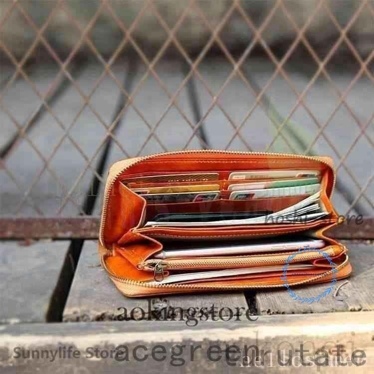 【本日のセール】新品多機能栃木レザー長財布ヌメ革本革レザーメンズ財布大容量ロングウォレットラウンドファスナー長財布LLQB0002 【本日のセール】新品多機能栃木レザー長財布ヌメ革本革レザーメンズ財布大容量ロングウォレットラウンドファスナー長財布LLQB0002