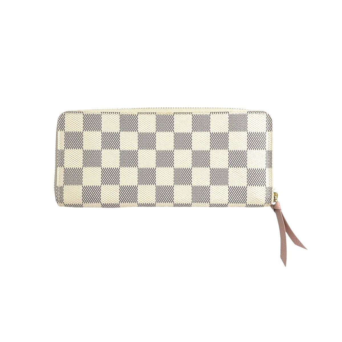 N61264 ラウンドファスナー ダミエアズール ポルトフォイユクレマンス ローズバレリーヌ N61264 ラウンドファスナー ダミエアズール ポルトフォイユクレマンス ローズバレリーヌ