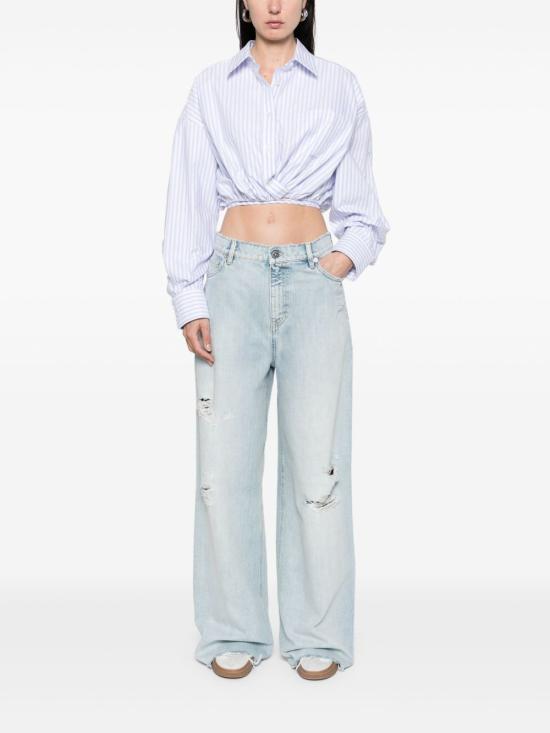 GOLDEN GOOSE Women Denim Pants GWP02079 P00185050134 Cloud blue_4