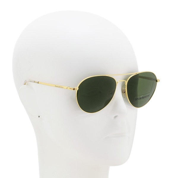 サングラス EZ0175/S 30N 60 Ermenegildo Zegna サングラス ノーズパッド ゴールド グリーン_3