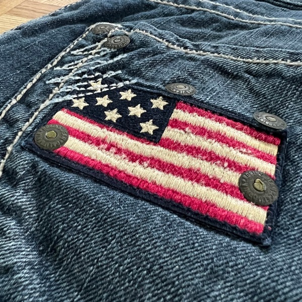 ロビンズジーン メンズ デニム ローライズ スリム ストレート パンツ ROBIN S JEAN AMERICAN VIN.DARK 170 セルビッチ 青耳 safari サファリ 雑誌 掲載